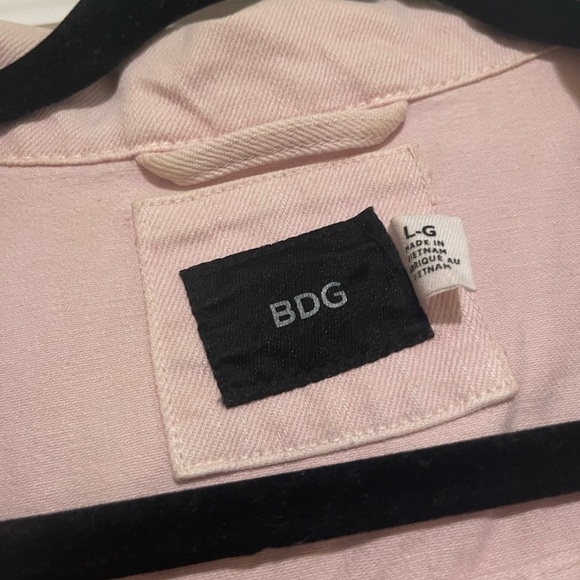 Urban Outfitters BDG PINK Denim Jacket L - Picture 3 of 5